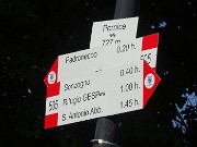 11 Partenza dalla Pernice (727 m) frazione di Zogno